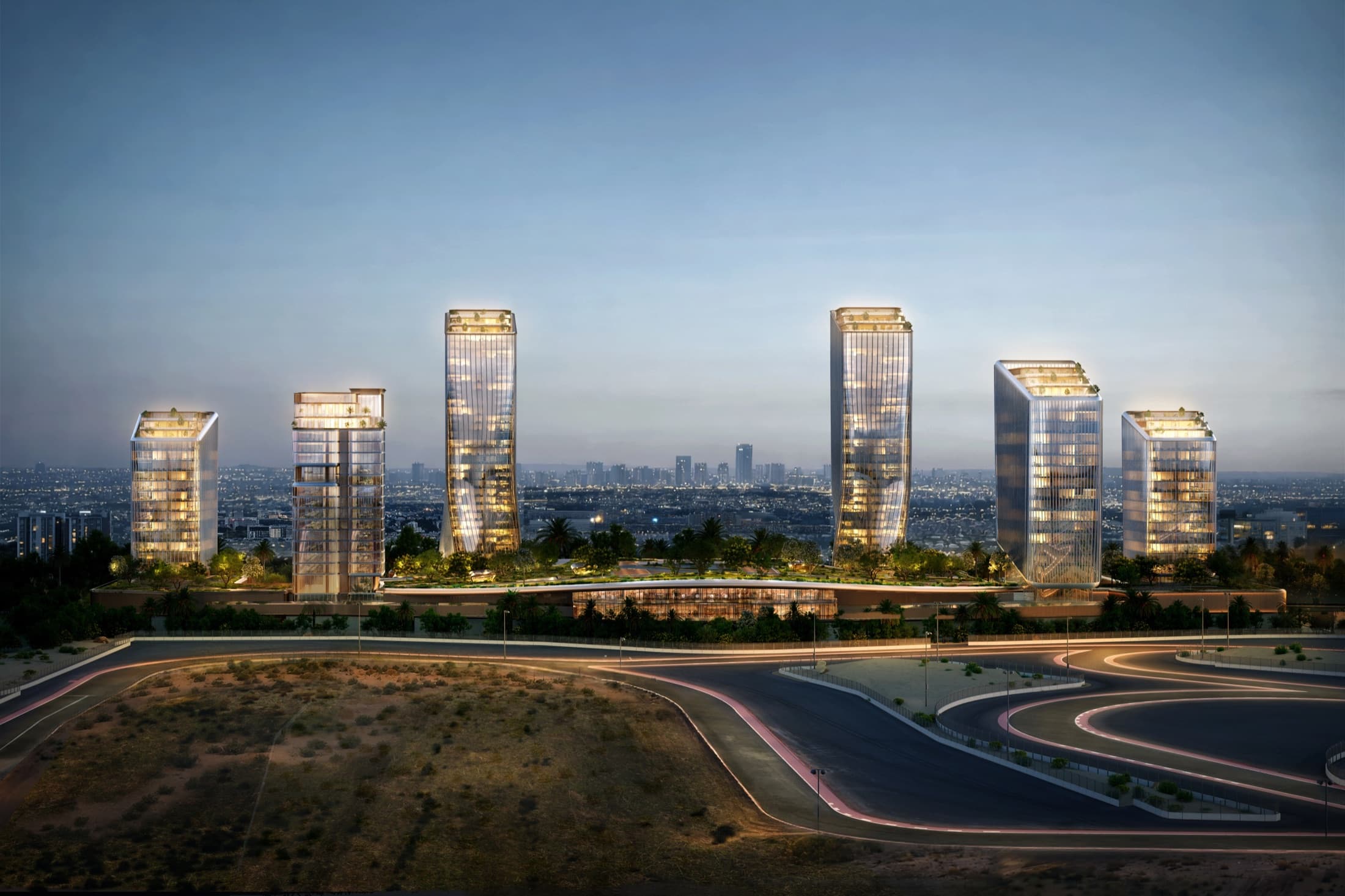 O1NE District — Motor City, Dubai
