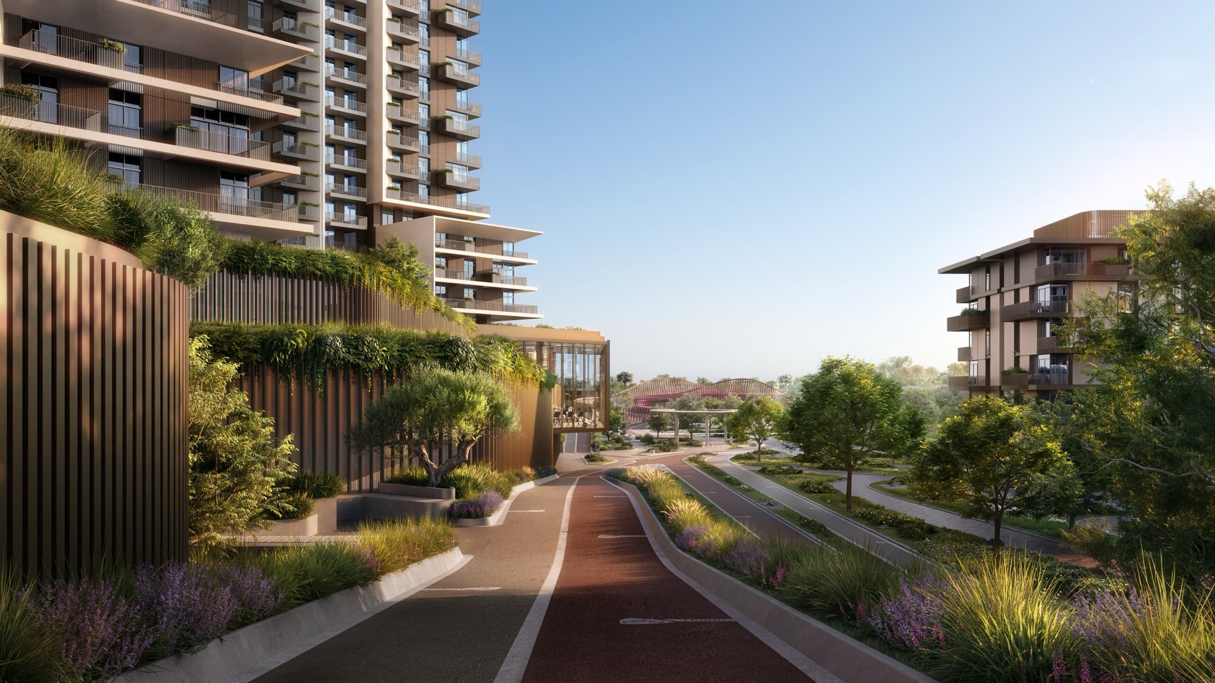 Rise by Athlon residences among the loops and parks