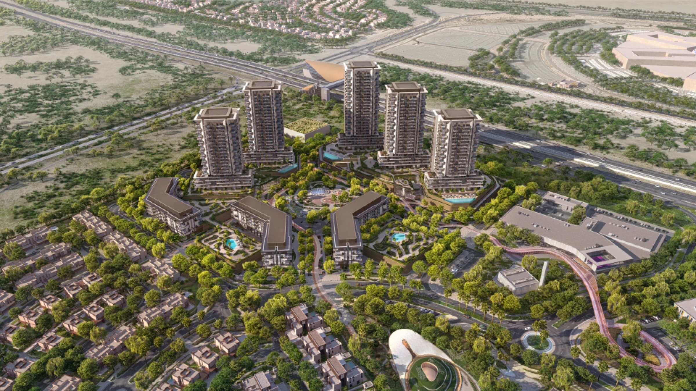 The Athlon masterplan, Dubailand