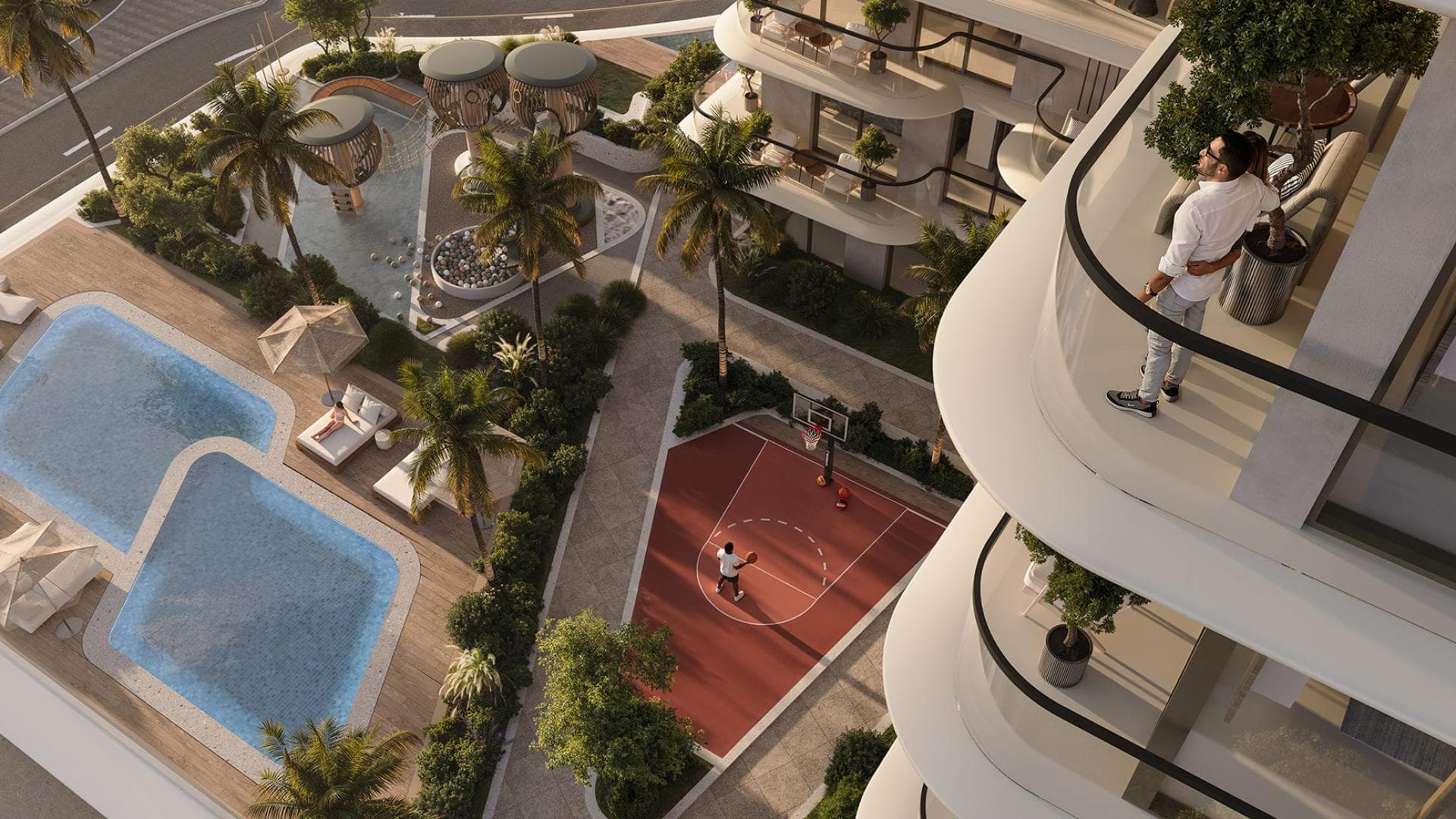 Samana South Haven — The amenity deck