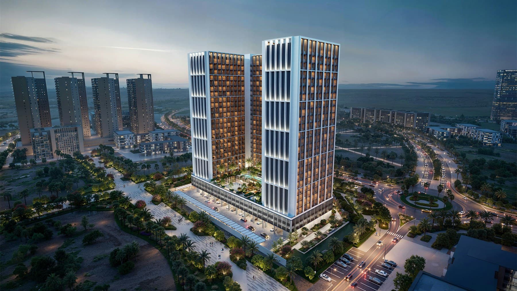 Binghatti Elite, Production City